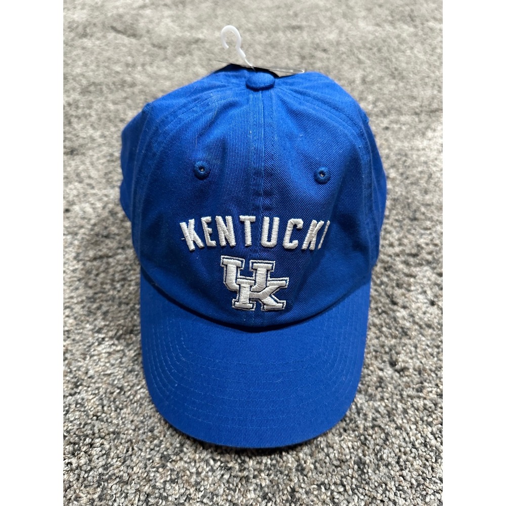 Hat Captivating Unisex Blue New Kentucky Wildcats UK Logo Adjustable OSFM